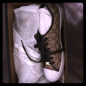 Coach tennis shoes